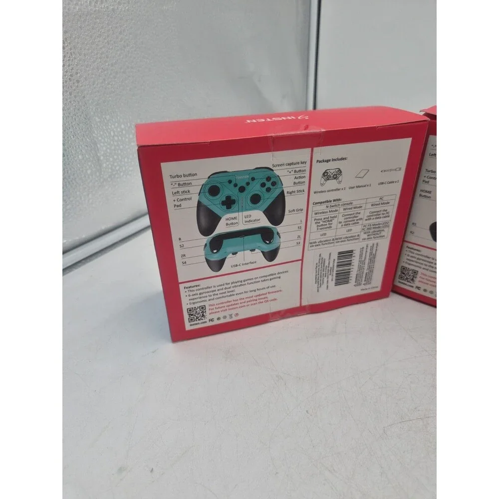 Insten Wireless Pro Controller for Nintendo Switch/pc Lot Of 3 New